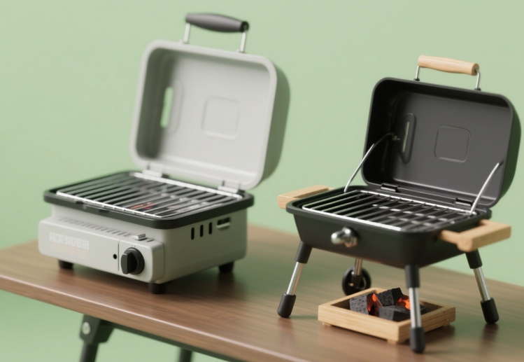 Mini Portable Barbecue Grill: Gas vs. Charcoal – Which Is Better?